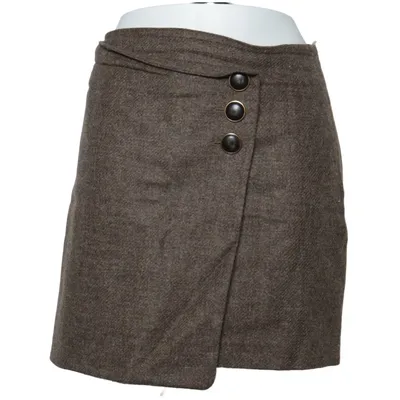 Nederdel (Brun) fra Sézane Viscose, Uld