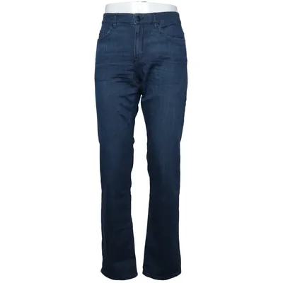Spijkerbroek (Blauw) van Boss Katoen, Elastaan