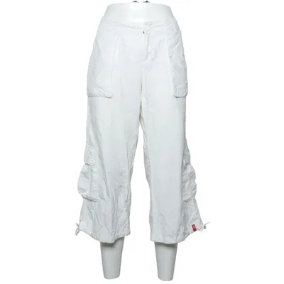 Cargo pants (White) from EDC by ESPRIT Cotton, Polyamide