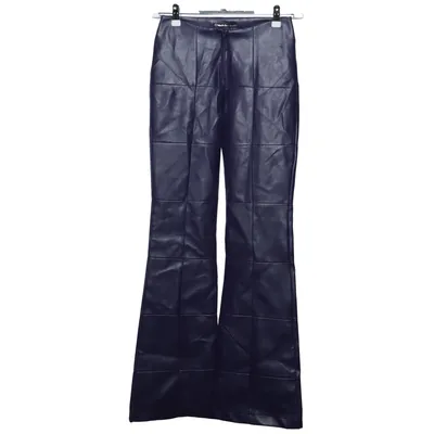 Leren broek (Lila) van Maille Demoiselle