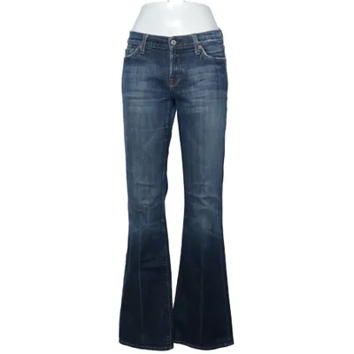 Jeans (Blå) fra 7 for All Mankind Bomuld, Elastan