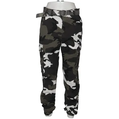 Cargobyxor (Grön, Vit, Svart, Grå) från Fanient Bomull, Elastan