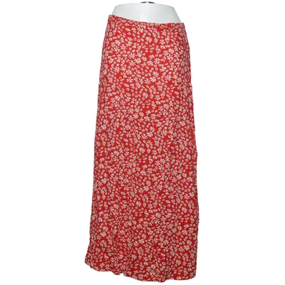 Jupe longue (Rouge, Multicolore) de Old Glory Viscose