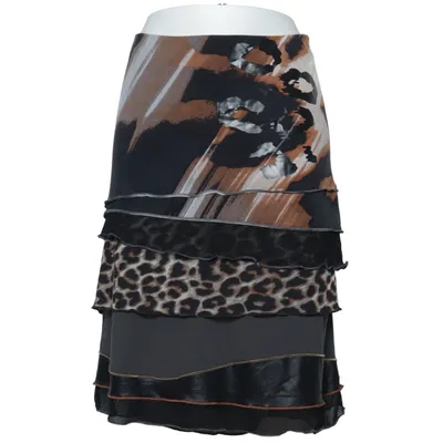 Skirt (Black, Brown, Multicolored) from Biba Elastane, Viscose