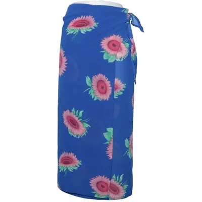Jupe portefeuille (Bleu, Rose, Vert) de Burda