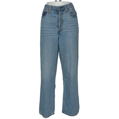 Jeans (Ribcage Straight Ankle) from Levi Strauss & Co Cotton, Lyocell