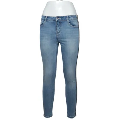 Jeans (Blå, Sort, Hvid) fra Realty Jeans Bomuld, Elastan