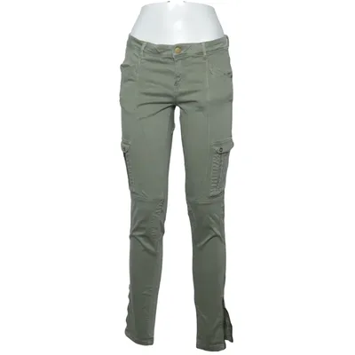 Cargo broek (Groen) van Zara Trafaluc Katoen, Elastaan