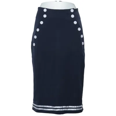 Skirt (Blue) from Miss Candyfloss Elastane, Polyester, Viscose