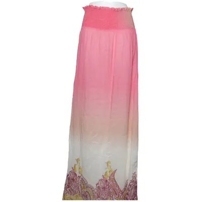 Jupe longue (Rose, Jaune, Blanc) de Patrizia Pepe Coton, Soie