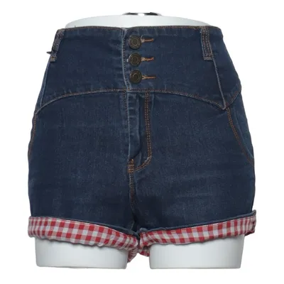 Jeansshorts (Blå, Röd, Vit) från Collectif Bomull, Elastan