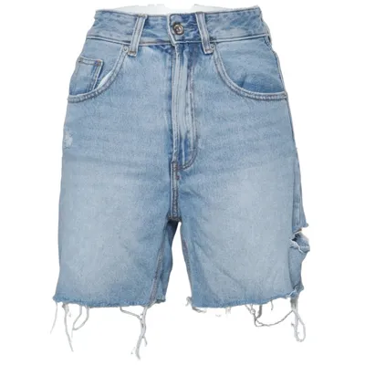 Jeans Shorts (Blau) von Stradivarius Baumwolle