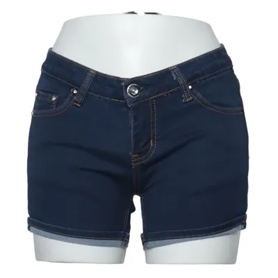 Short en jean (Bleu) de Miss Anna Coton, Élasthane, Polyester