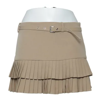 Kjol (Beige) från Bershka Polyester, Viskos