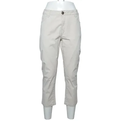 Chinos (Beige) van Zus Van Sil Katoen, Elastaan
