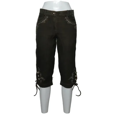 Lederhosen (Grön) från Lekra Skinn, Polyester