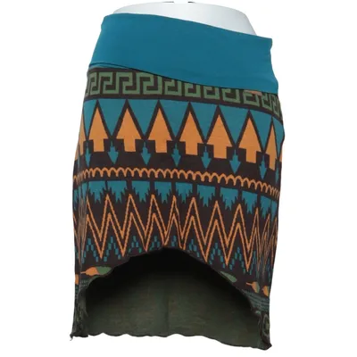 Jupe (Bleu, Marron, Multicolore) de Chapati Design Coton biologique
