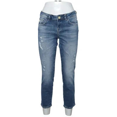 Jean (Rosangarten Cropped) de Goldgarn Denim Élasthane, Coton biologique, Coton recyclé