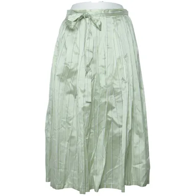 Jupe portefeuille (Vert) de John Galliano Coton, Soie