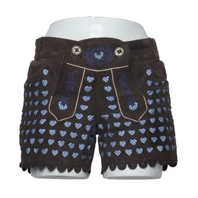 Lederhosen (Brown, Blue, White) from Krüger Leather