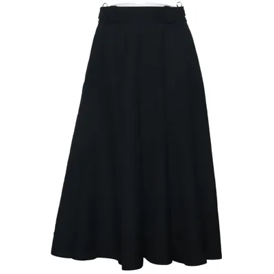 Skirt (Black) from Sissel Polyester, Wool