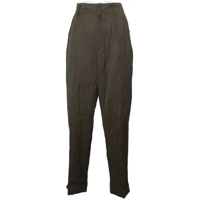 Kostuumbroek (Bruin) van N & B Classic Katoen, Polyester