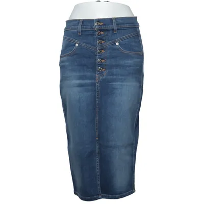 Denim skirt (Blue) from Veronica Beard Cotton, Polyester, Polyurethane
