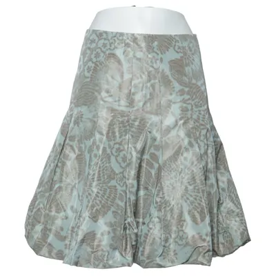 Rok (Blauw, Beige) van Akris Polyester, Zijde, Viscose