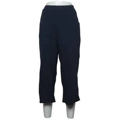 Pantacourt (Bleu) de Pure by Ulla Popken Élasthane, Coton biologique