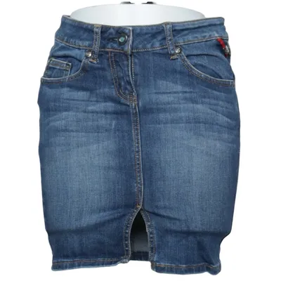 Spijkerrok (Blauw) van Tally Weijl Katoen, Elastaan