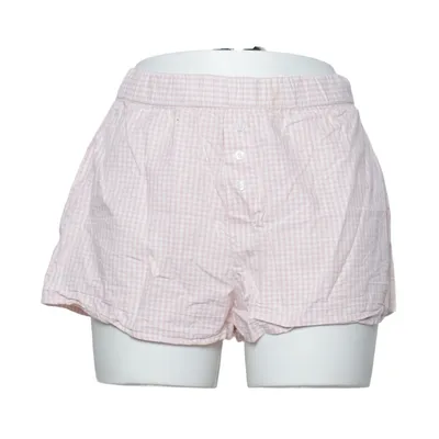 Pyjamasshorts (Pink, Hvid) fra Pull & Bear Bomuld