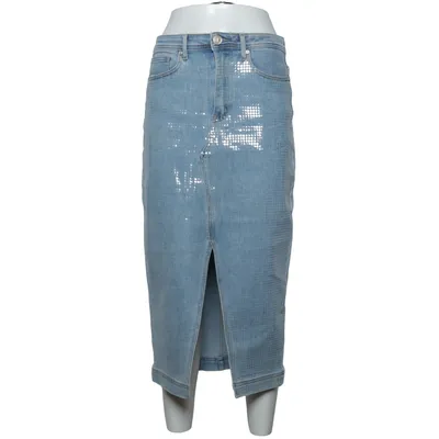 Jeanskjol (Blå) från Queen Hearts Bomull, Elastan, Polyester, Viskos