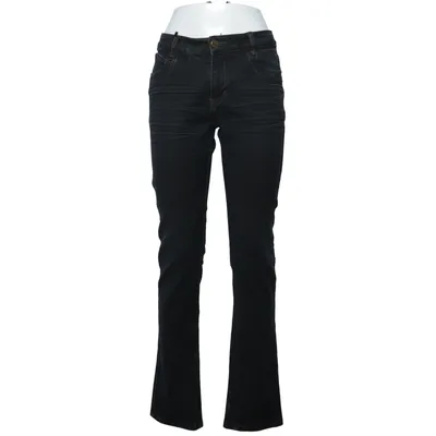 Jean (Noir) de Justor Coton, Élasthane, Polyester