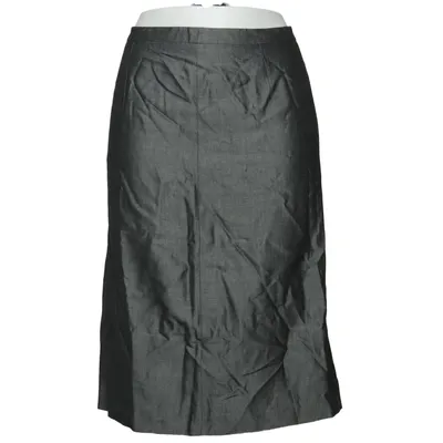Jupe crayon (Gris) de Miss Classic Mohair, Soie, Viscose
