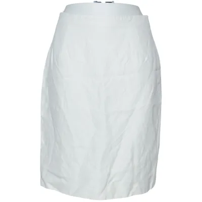 Nederdel (Hvid) fra Jil Sander Acetat, Linned