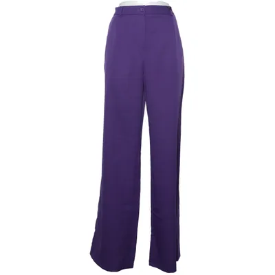 Palazzo pants (Purple) from Trendyol Elastane, Polyester