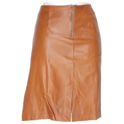 Läderkjol (Brun) från Sisley