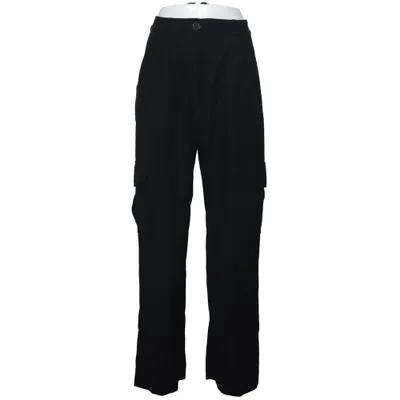 Cargo pants (Black) from Oh April Polyester, Viscose