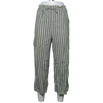 Pantalon patte d'éléphant (Vert, Blanc) de Groggy Coton, Viscose