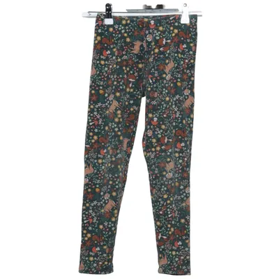Sweatpants (Green, Multicolored) from Happy Girls Club Cotton, Elastane, Polyester