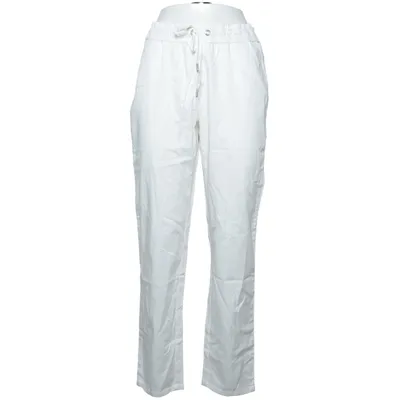 Chinos (White) from Le Comte Cotton, Elastane