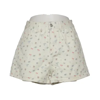 Jeansshorts (Vit, Flerfärgad) från Kilky Bomull