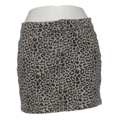 Denim skirt (Beige, Black) from Urban Classics Cotton, Elastane