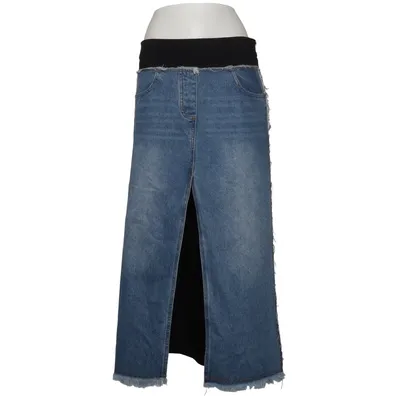 Jeansnederdel (Blå, Sort) fra Ipekyol Bomuld, Elastan, Polyester, Viscose
