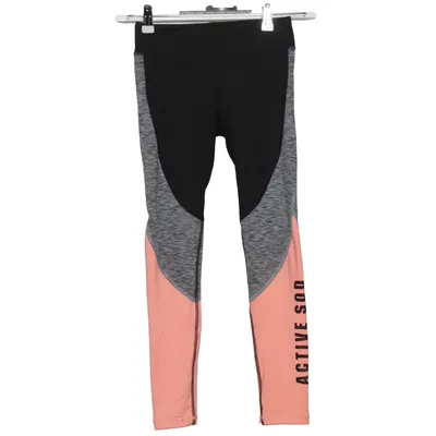 Sports tights (Black, Gray, Pink) from H&M Sport Elastane, Polyester