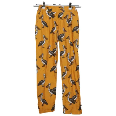 Pantalon de pyjama (Jaune, Noir, Blanc) de Carlijnq Coton, Viscose