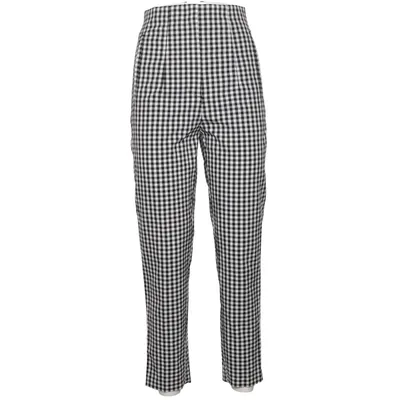 Pants (Black, White) from Zara Elastane, Polyester, Viscose