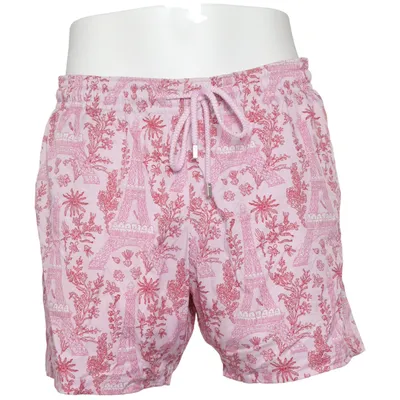 Badshorts (Rosa, Flerfärgad) från Vilebrequin Elastan, Polyamid