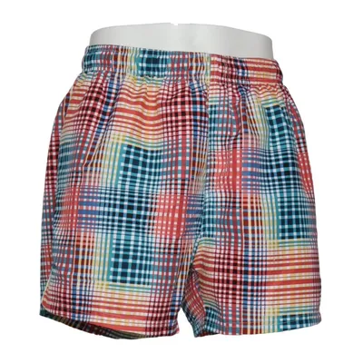 Zwemshort (Blauw, Rood, Geel) van Olympia Polyester