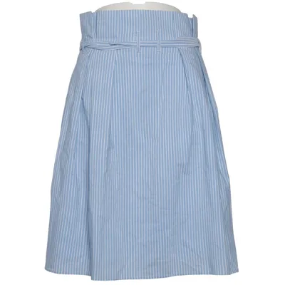 Skirt (Blue, White) from Fever London Cotton, Elastane, Polyester